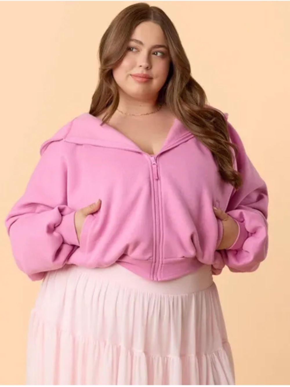 Blogilates Marshmallow Hoodie - Picture 2 of 3